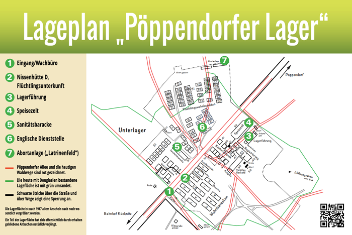 Lageplan Pöppendorfer Lager